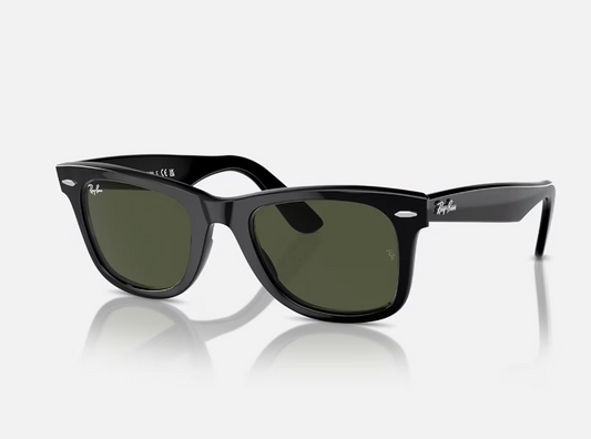 RAYBAN ORIGINAL WAYFARER CLASSIC BLACK WITH GREY SUNGLASSES