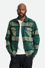Load image into Gallery viewer, Bowery Heavyweight Flannel - Pine Needle/Olive Surplus
