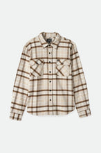 Load image into Gallery viewer, Bowery Heavyweight L/S Flannel - Beige/Off White/Desert Palm
