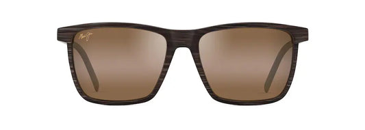 MAUI JIM ONE WAY BROWN STRIPE WITH BRONZE LENSE SUNGLASSES