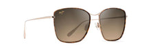 Load image into Gallery viewer, MAUI JIM TIGER LILY DARK TORTOISE AND GOLD WITH BRONZE LENSE SUNGLASSES
