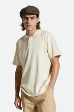 Load image into Gallery viewer, Waffle S/S Polo - Whitecap

