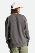 Load image into Gallery viewer, Vintage Reserve Cross Loop French Terry Crew - Charcoal Sol Wash
