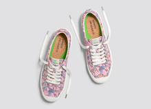 Load image into Gallery viewer, Crooked OCA Low Rose Graphic Print Canvas Sneaker Men
