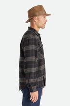 Load image into Gallery viewer, Bowery L/S Flannel - Black/Charcoal
