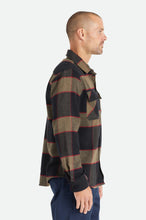 Load image into Gallery viewer, Bowery L/S Flannel - Heather Grey/Charcoal
